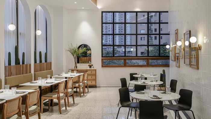 泰式餐馆餐区装修设计效果图