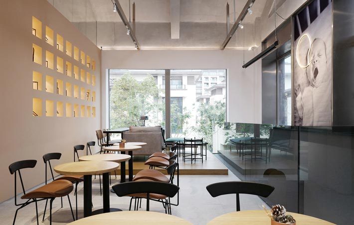 160平方轻食餐厅餐区装修设计方案