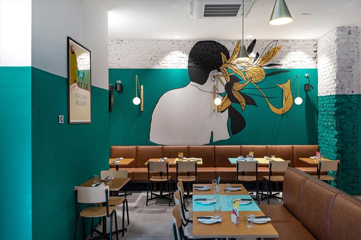 餐饮店装修设计效果图